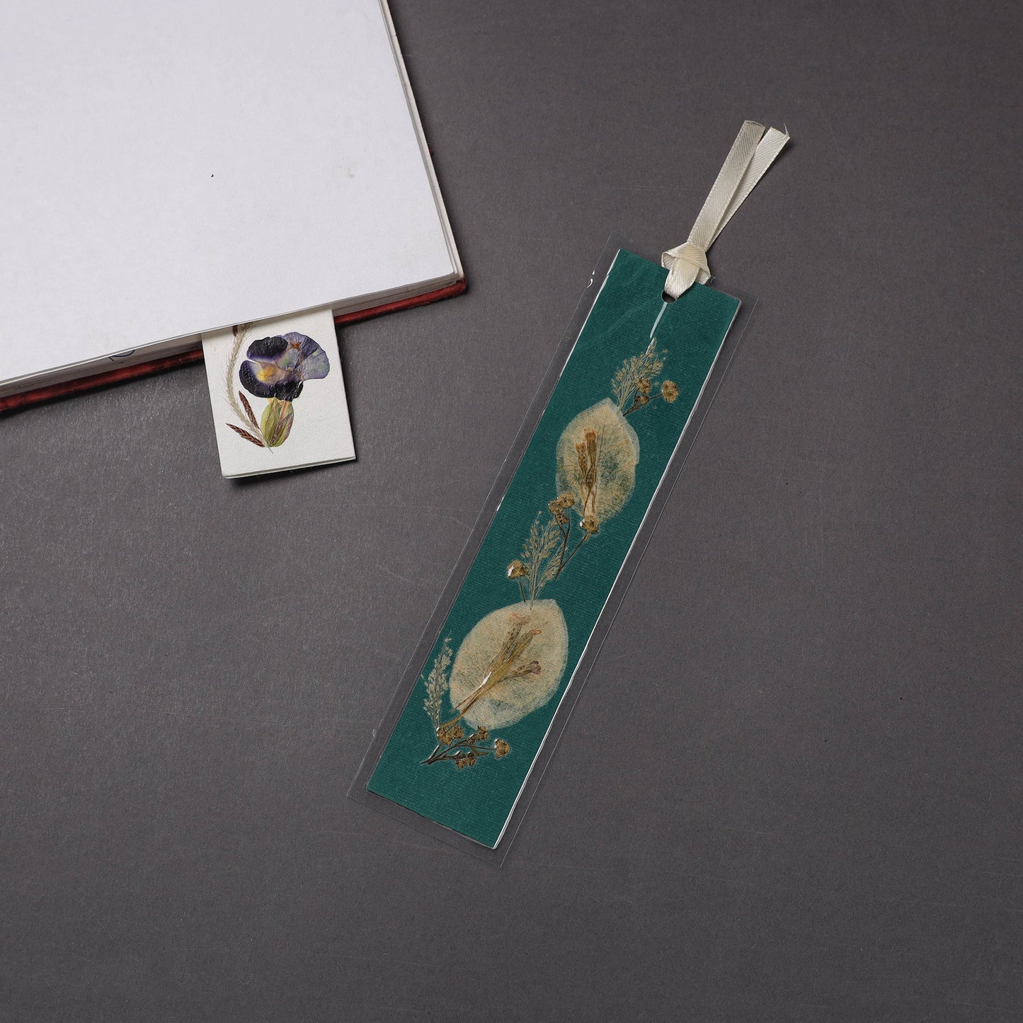 Buy Flower Art Handmade Paper Bookmark 