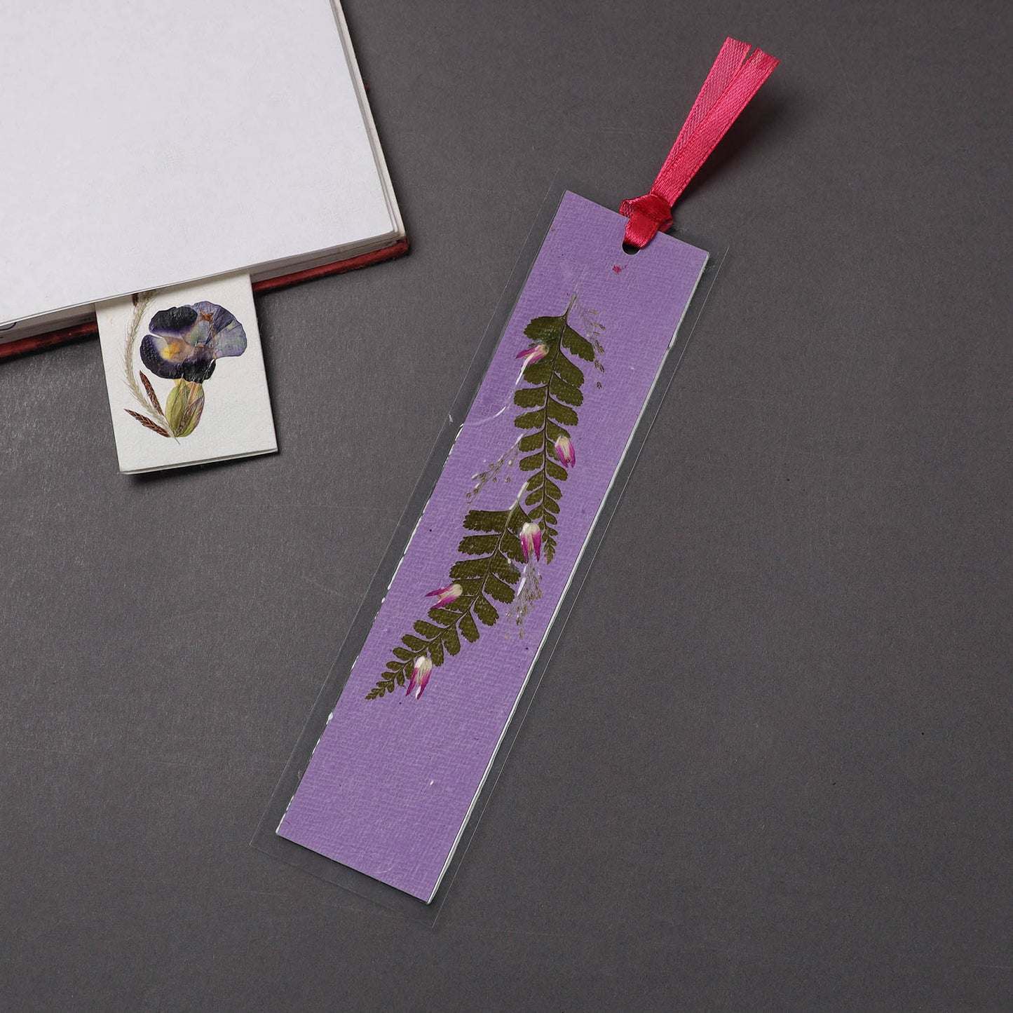 Buy Flower Art Handmade Paper Bookmark 