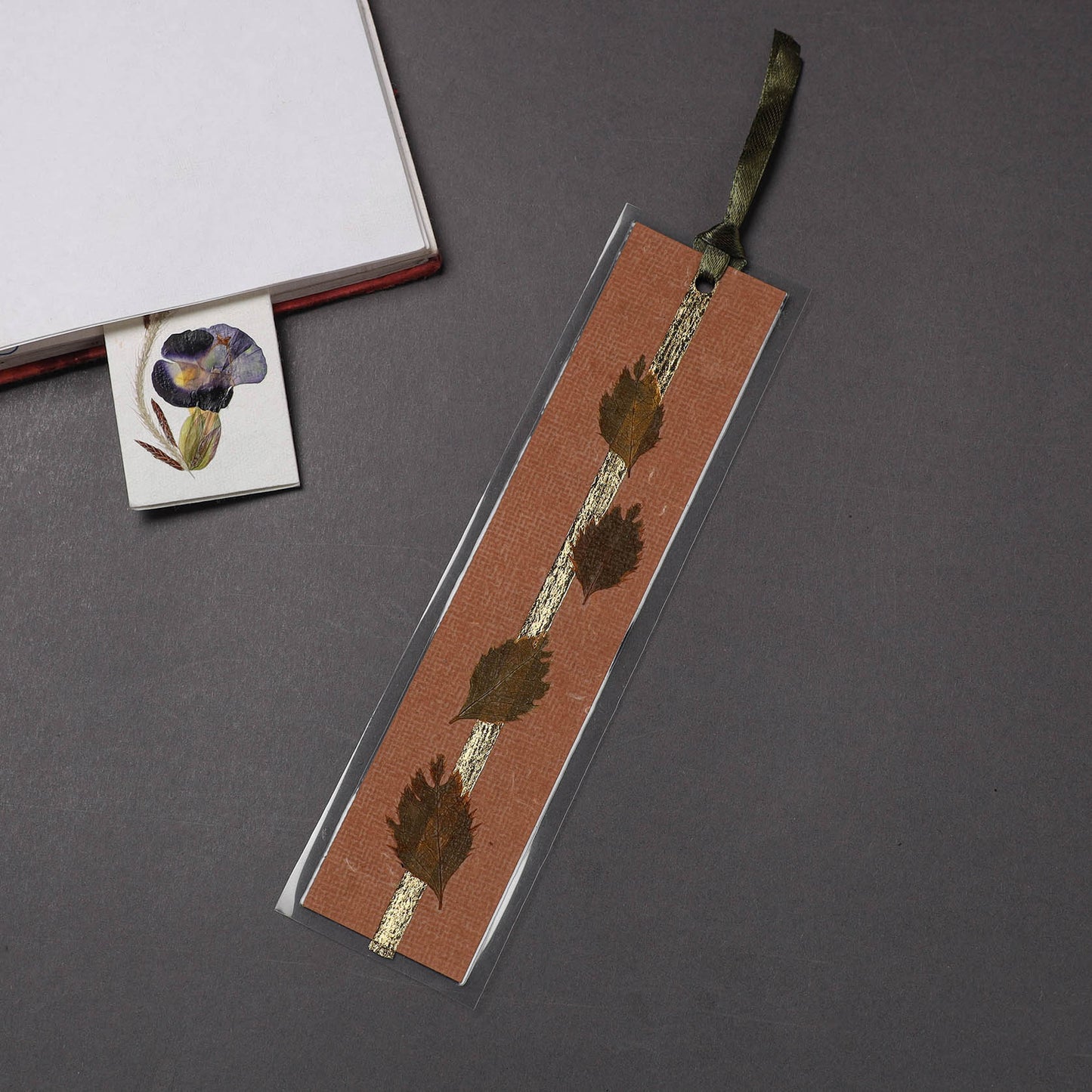 Buy Flower Art Handmade Paper Bookmark 