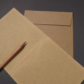 Flower Art Handmade Paper Greeting Card 