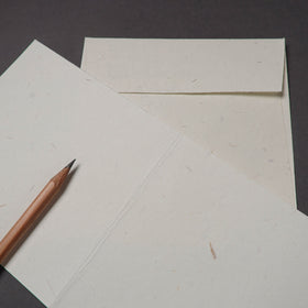 Flower Art Handmade Paper Greeting Card 