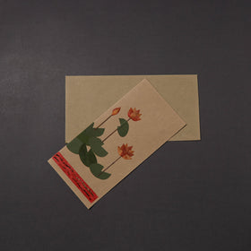 Flower Art Handmade Paper Greeting Card 