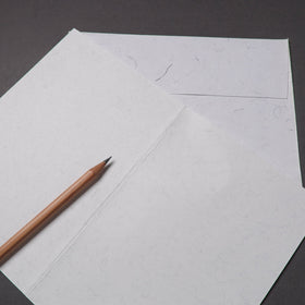 Flower Art Handmade Paper Greeting Card 