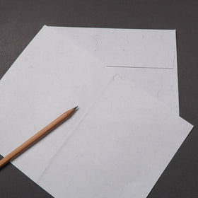 Flower Art Handmade Paper Greeting Card 