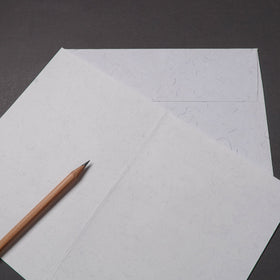 Flower Art Handmade Paper Greeting Card 