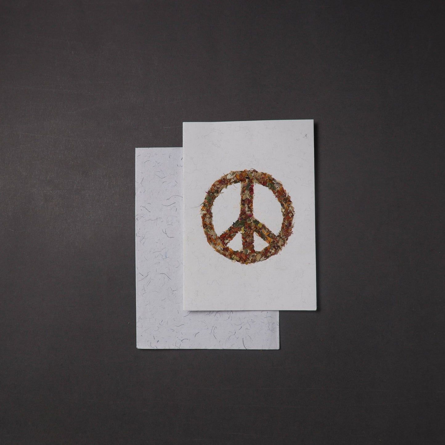 Flower Art Handmade Paper Greeting Card 