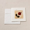  Flower Art Handmade Paper Greeting Card 