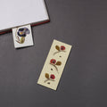 Buy Flower Art Handmade Paper Magnetic Bookmark 