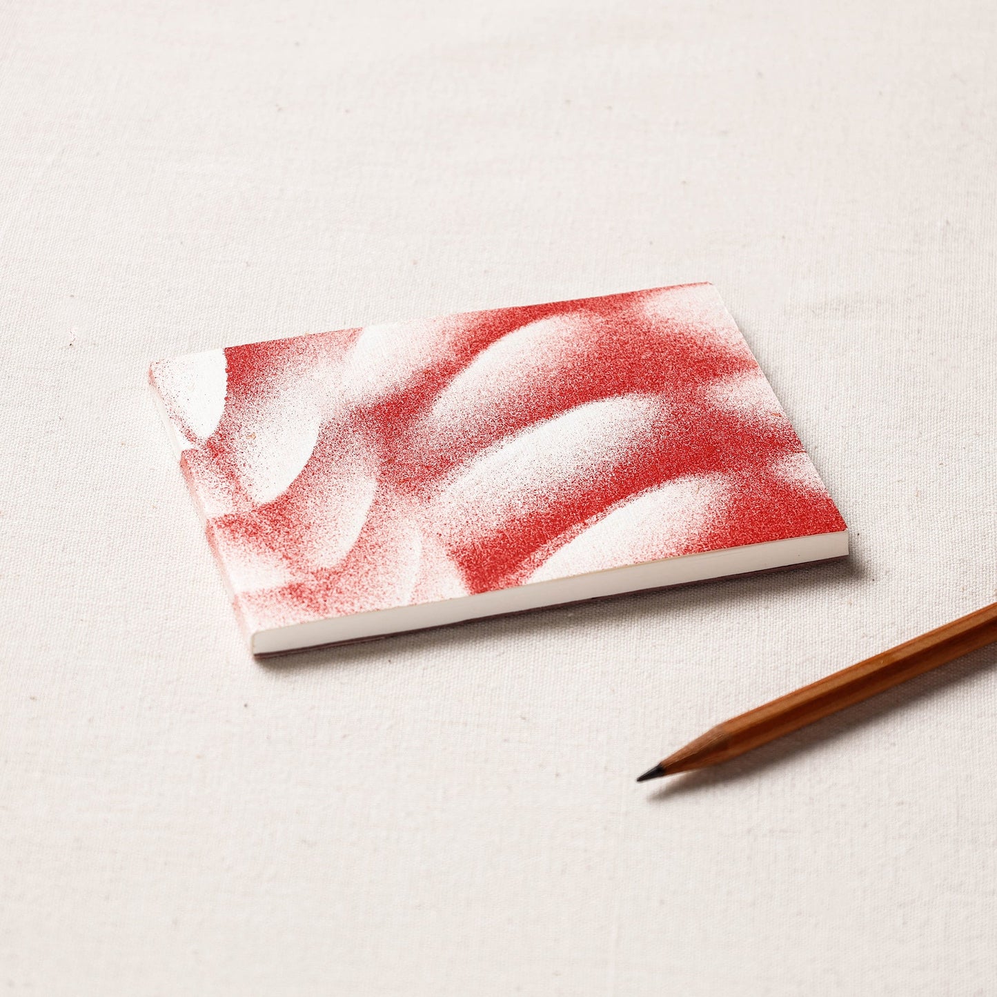  Flower Art Work Note Pad (4.7 x 3 in) 