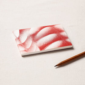  Flower Art Work Note Pad (4.7 x 3 in) 