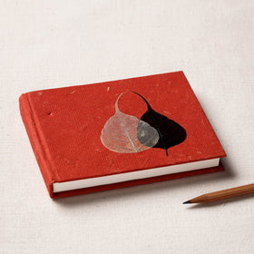  Flower Art Work Special Visitor Notebook (4.3 x 5.5 in) 