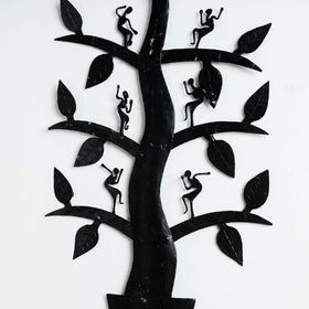 Elephant - Bastar Tribal Wrought Iron Wall Hanging Online in India 