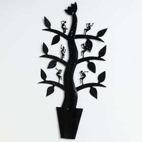 Elephant - Bastar Tribal Wrought Iron Wall Hanging Online in India 