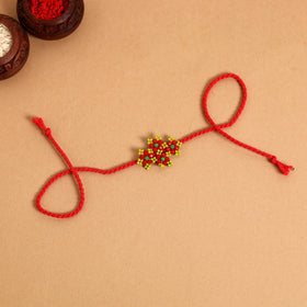  Flower - Handmade Beadwork Rakhi 