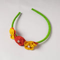  Flower - Handmade Felt & Beadwork Hair Band 