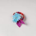 Flower - Handmade Felt & Beadwork Rubber Band 