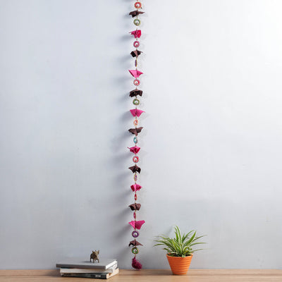  Buy Bird - Handmade Felt & Beadwork Wall Hanging 