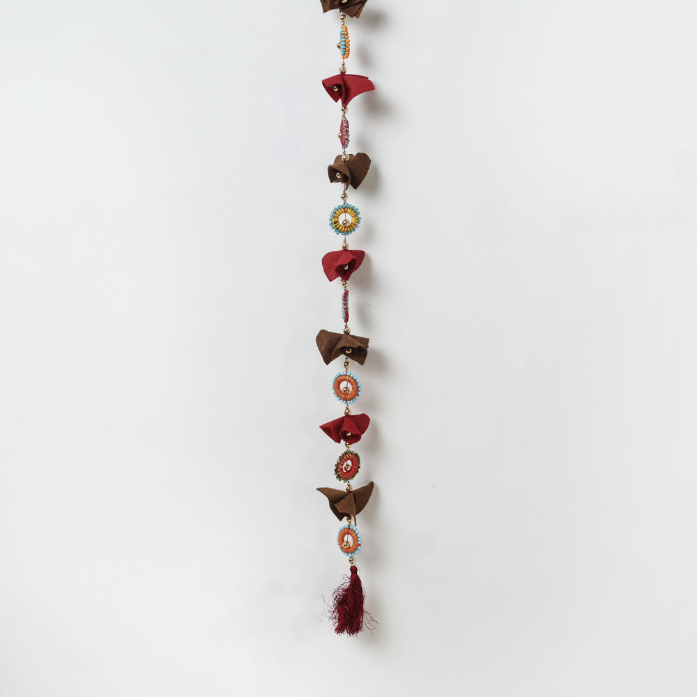  Buy Bird - Handmade Felt & Beadwork Wall Hanging 