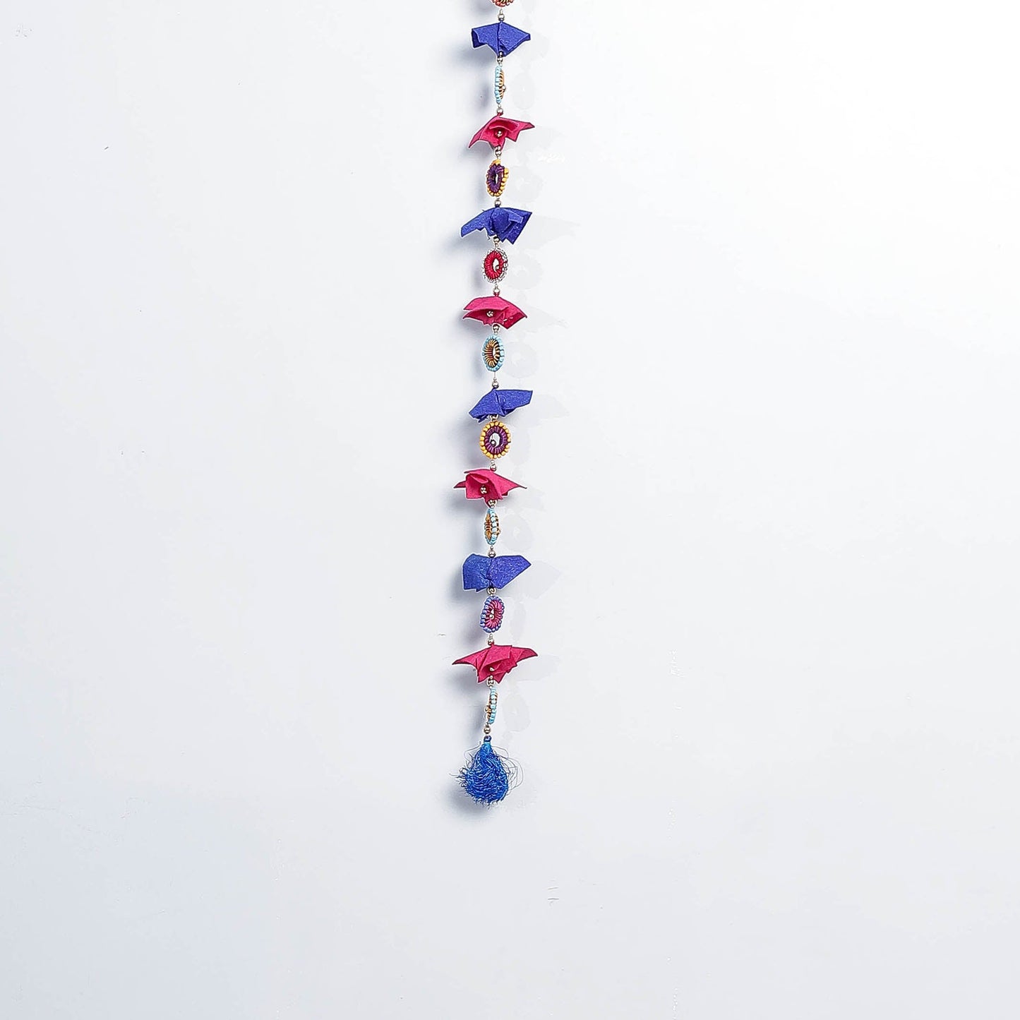  Buy Bird - Handmade Felt & Beadwork Wall Hanging 