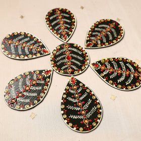  Flower Rangoli - Hand Painted Beadwork Home Decor Items
