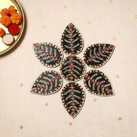  Flower Rangoli - Hand Painted Beadwork Home Decor Items