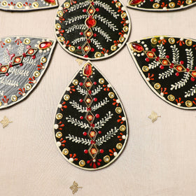 Flower Rangoli - Hand Painted Beadwork Home Decor Items