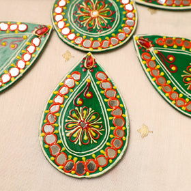 Flower rangoli - hand painted beadwork home decor items 15