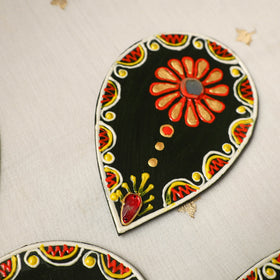 Flower - traditional hand painted beadwork decor rangoli 26