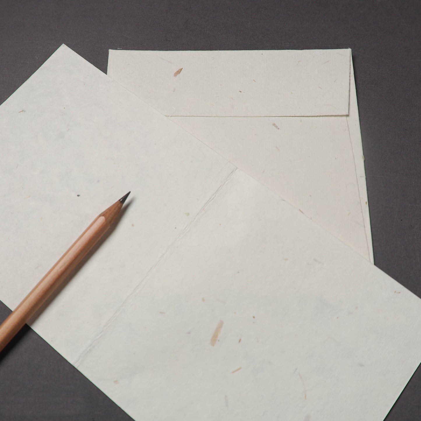 Flying Lotus Mudra - Handmade Paper Greeting Card 