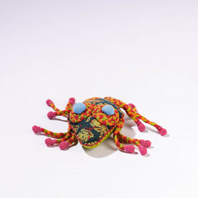  Frog - Handmade Stuffed Toy by Dastkar Ranthambhore 