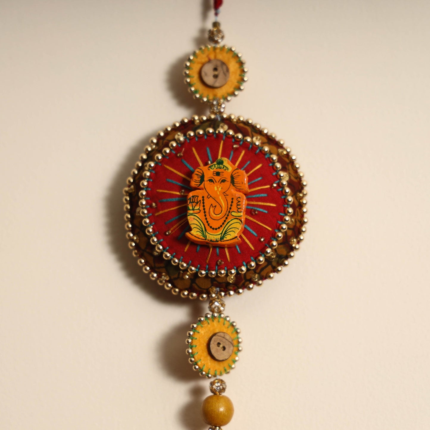  Diwali Decor Felt & Beadwork Wall Hanging Online in India
