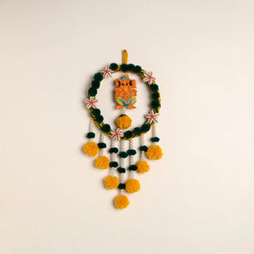  Ganesha- Handmade Wool Wall Hanging 