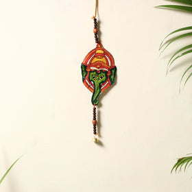  Tholu Bommalata Leather Puppet Wall Hanging l iTokri.com 