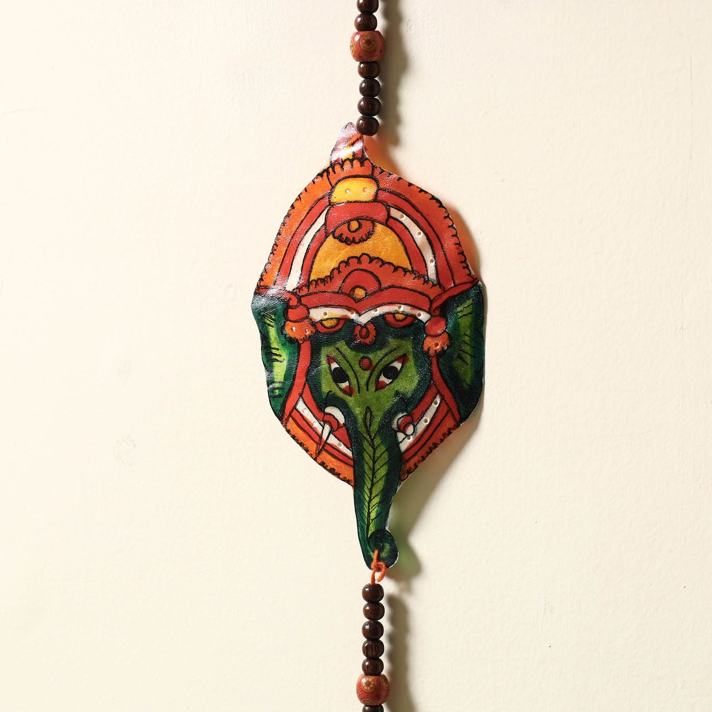  Tholu Bommalata Leather Puppet Wall Hanging l iTokri.com 