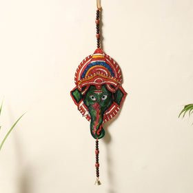 Tholu Bommalata Leather Puppet Wall Hanging l iTokri.com 