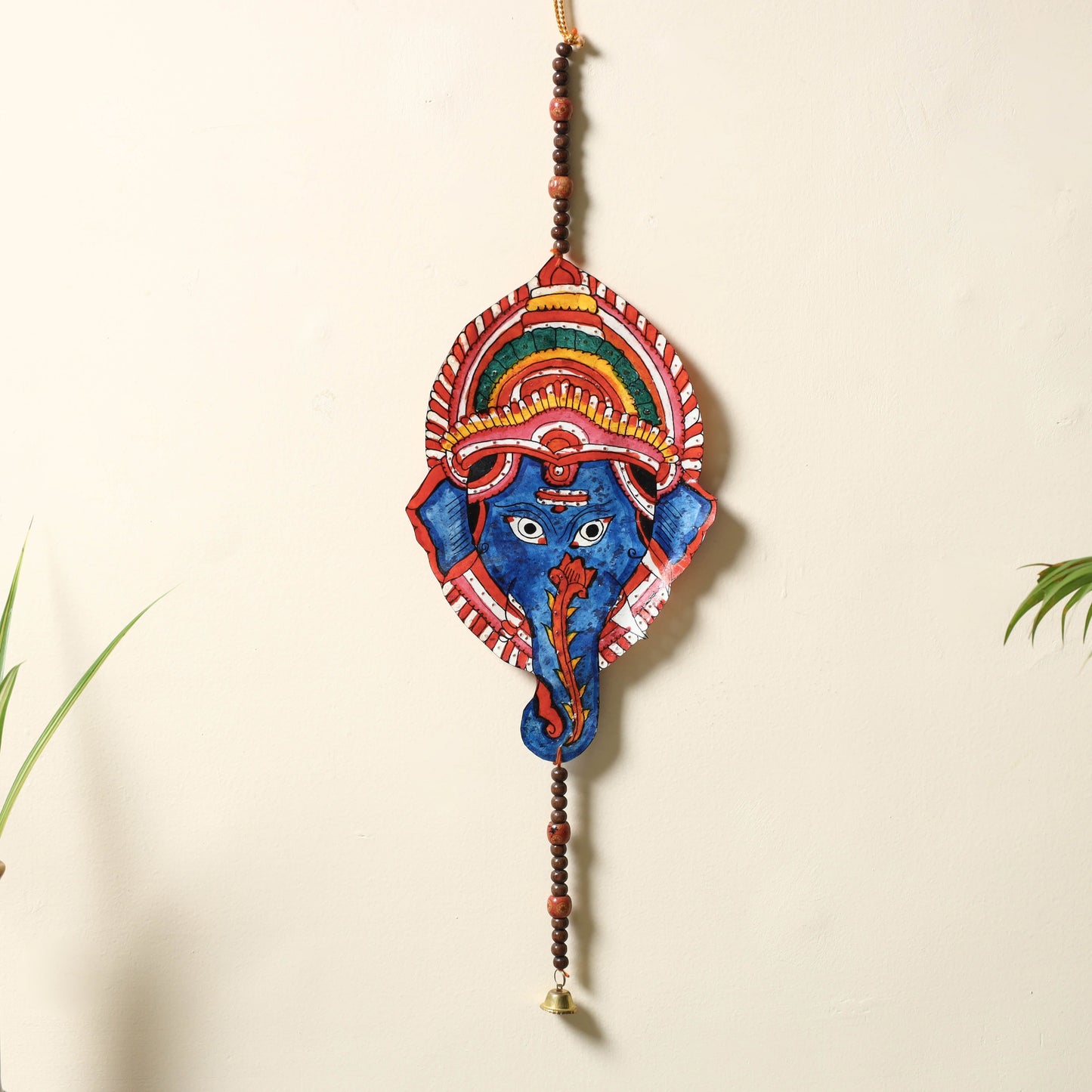  Tholu Bommalata Leather Puppet Wall Hanging l iTokri.com 
