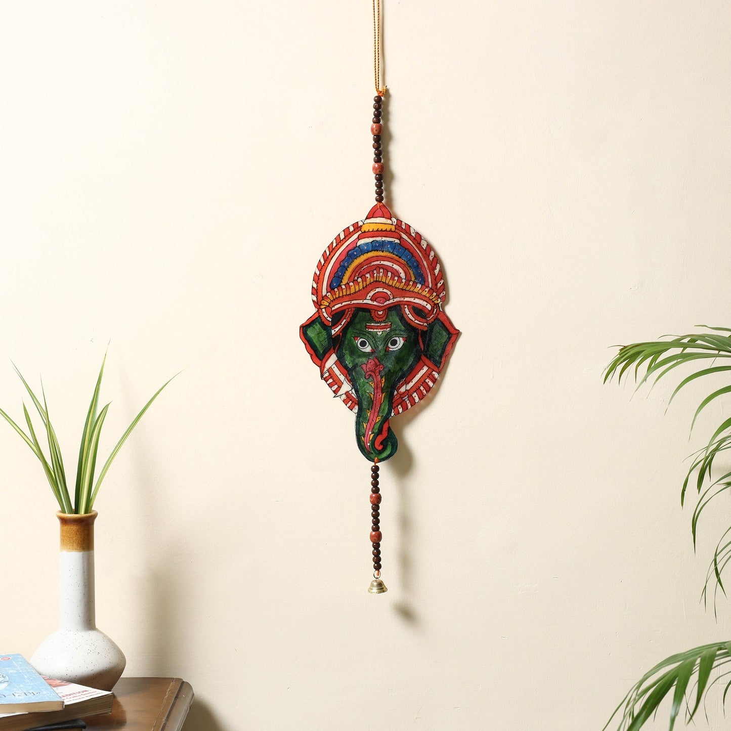  Tholu Bommalata Leather Puppet Wall Hanging l iTokri.com 
