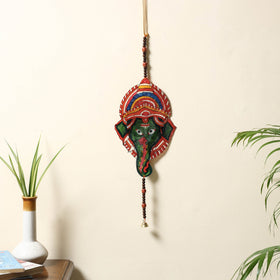  Tholu Bommalata Leather Puppet Wall Hanging l iTokri.com 