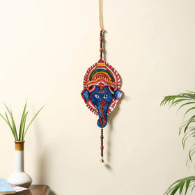  Tholu Bommalata Leather Puppet Wall Hanging l iTokri.com 