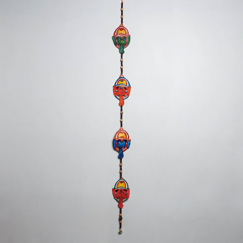  Tholu Bommalata Leather Puppet Wall Hanging l iTokri.com 