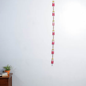  Ganesha - Traditional Burdwan Wood Craft Handpainted Hanging 61 