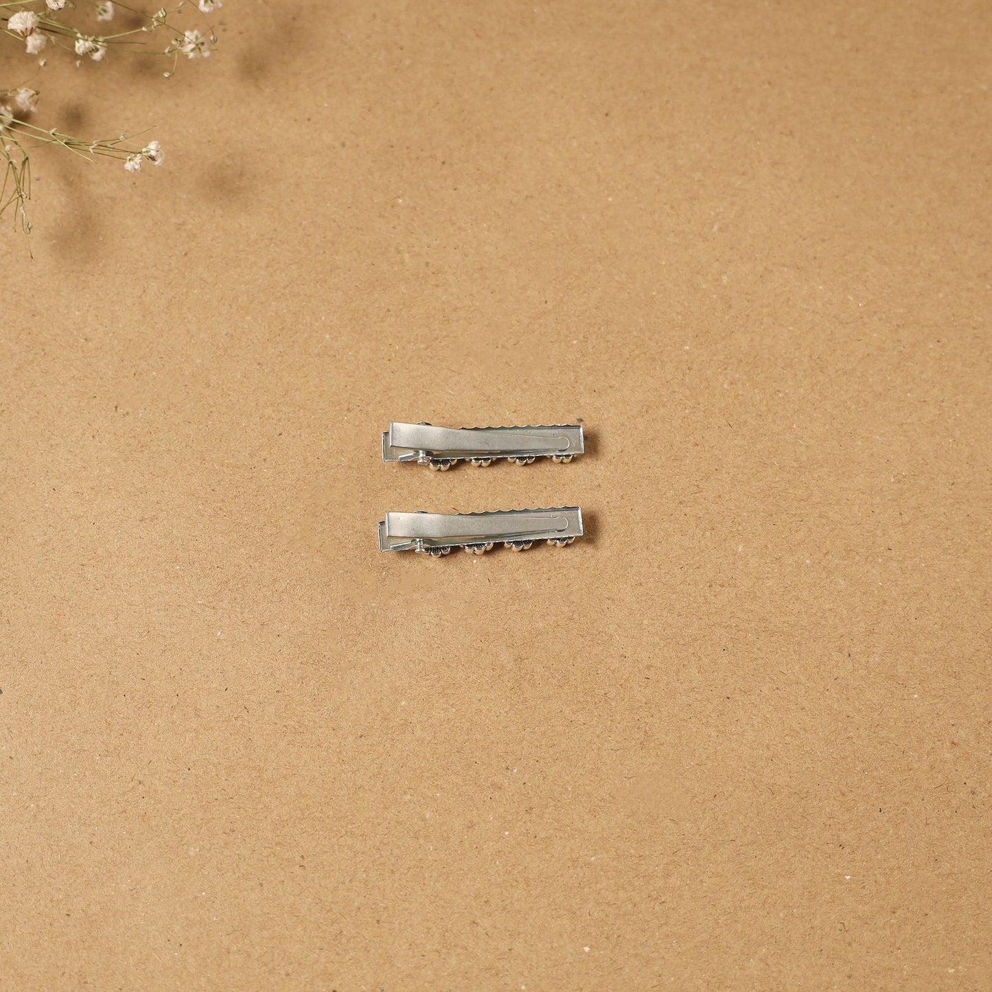 German silver hair clip (set of 2) 14 - handcrafted