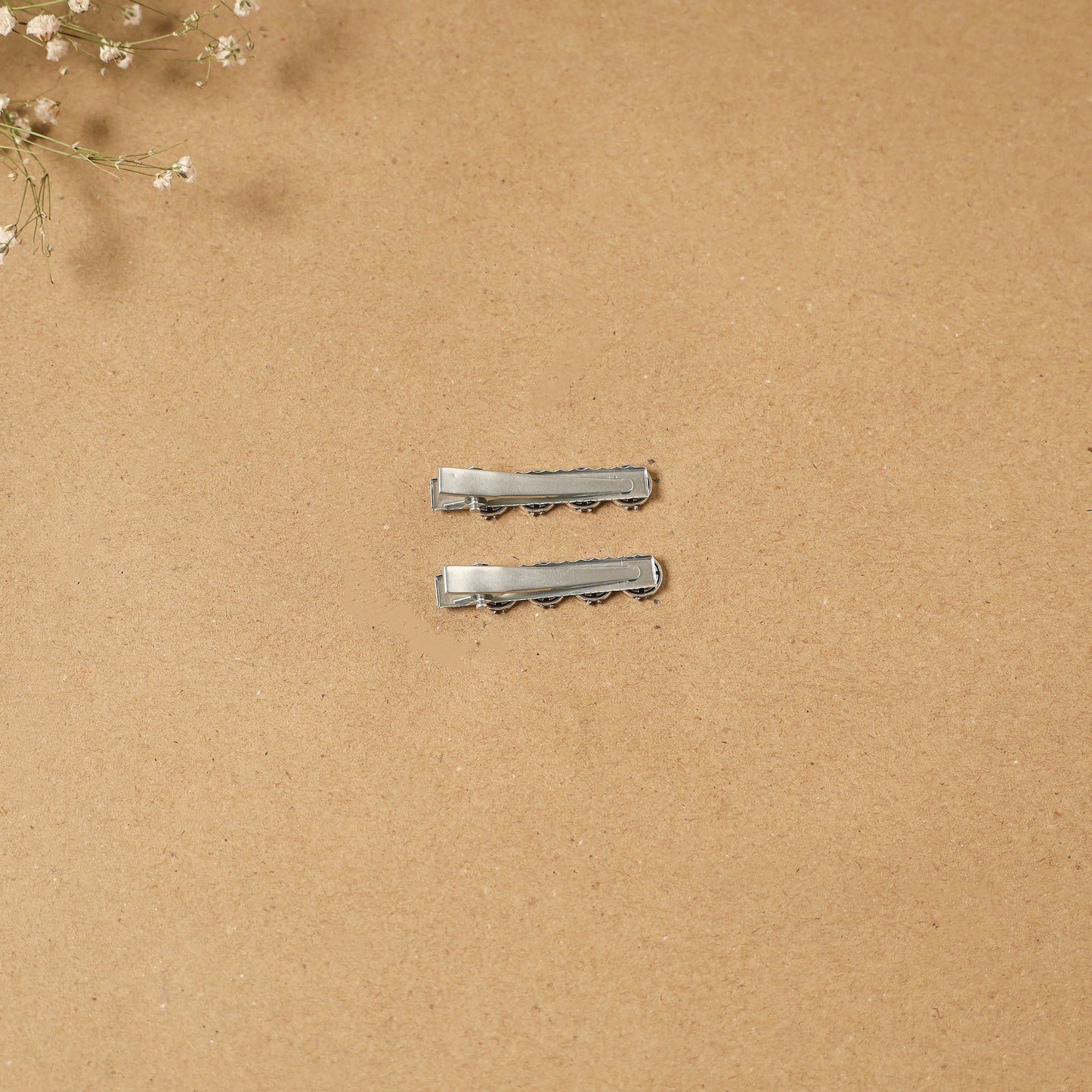 German silver hair clip (set of 2) 22 - handcrafted