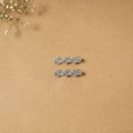 German silver hair clip (set of 2) 23 - handcrafted
