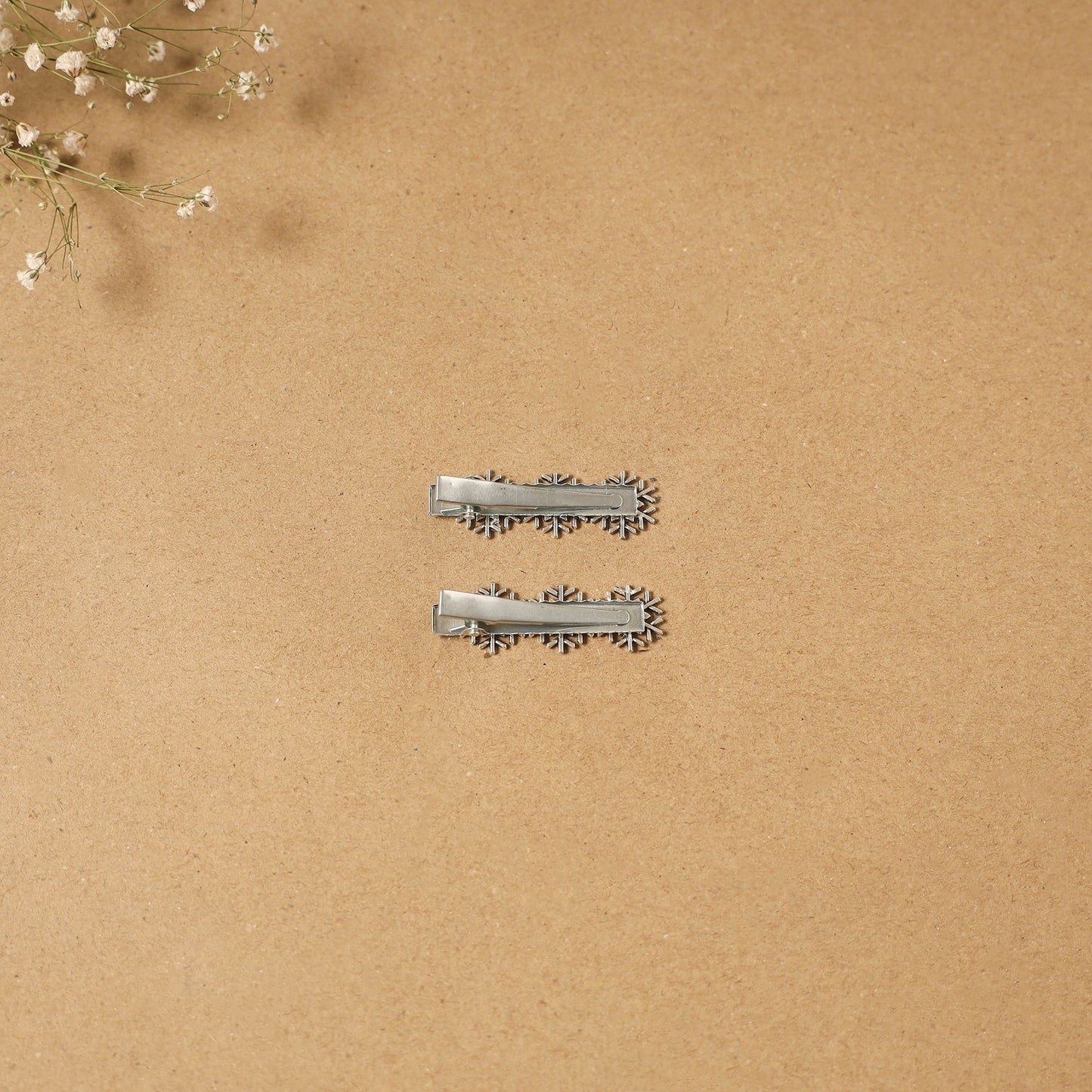 German silver hair clip (set of 2) 23 - handcrafted