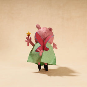  Buy Girl Piggie - Handmade Felt Work Stuffed Soft Toy 