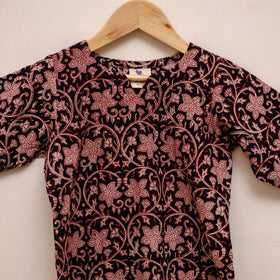 Girls bagh pure cotton kurta set (3-6 years) 19