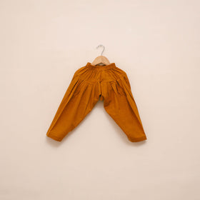 Girls pochampally ikat pure cotton kurta set (2-6 years) 01