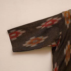 Girls pochampally ikat pure cotton kurta set (2-6 years) 01