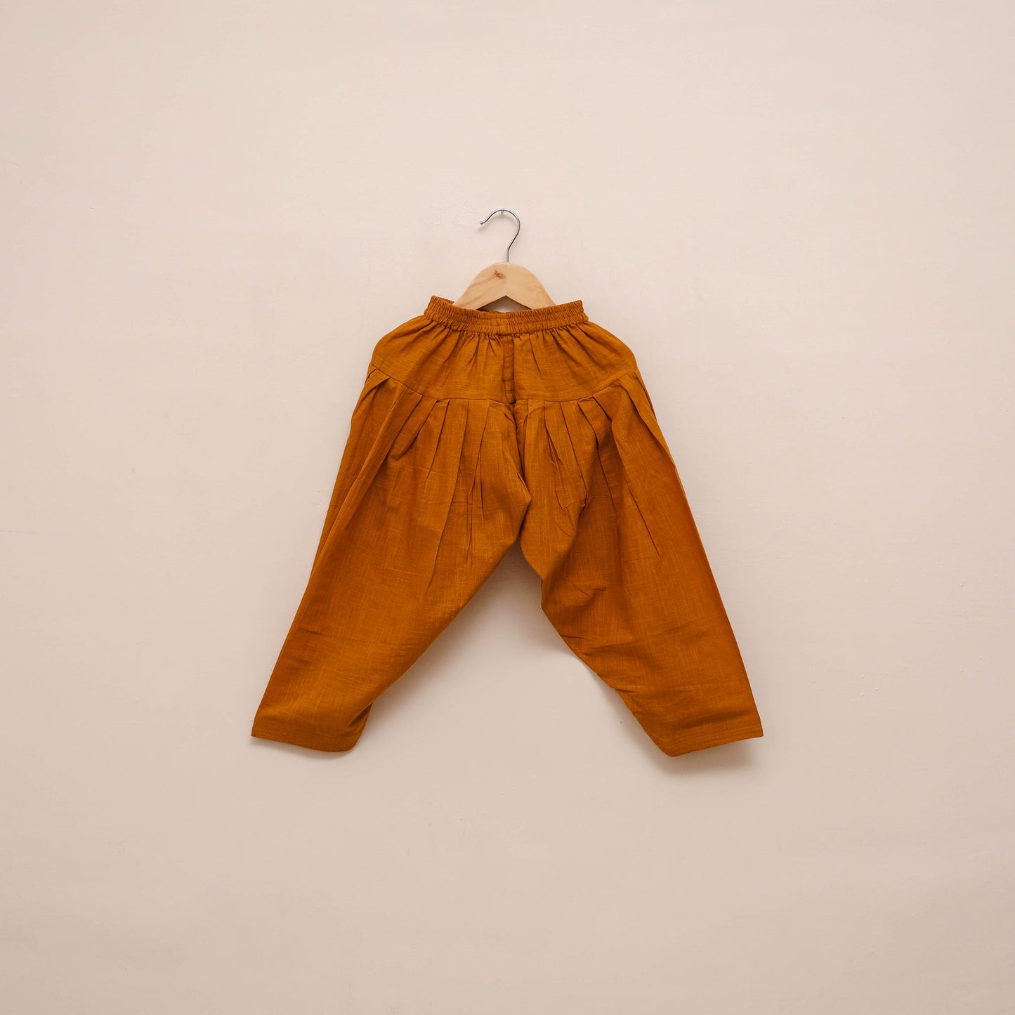 Girls pochampally ikat pure cotton kurta set (3-6 years) 04